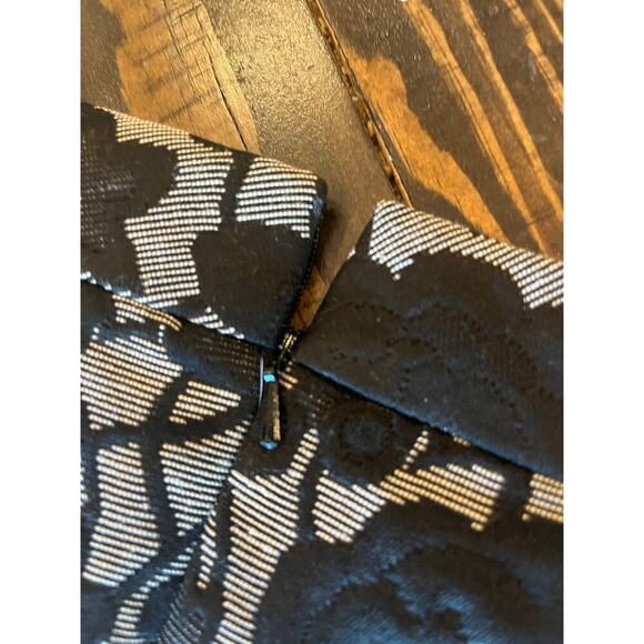 Laundry By Design Floral Boxy Shift Dress Women Large Neutral Wedding Pockets - Picture 10 of 11